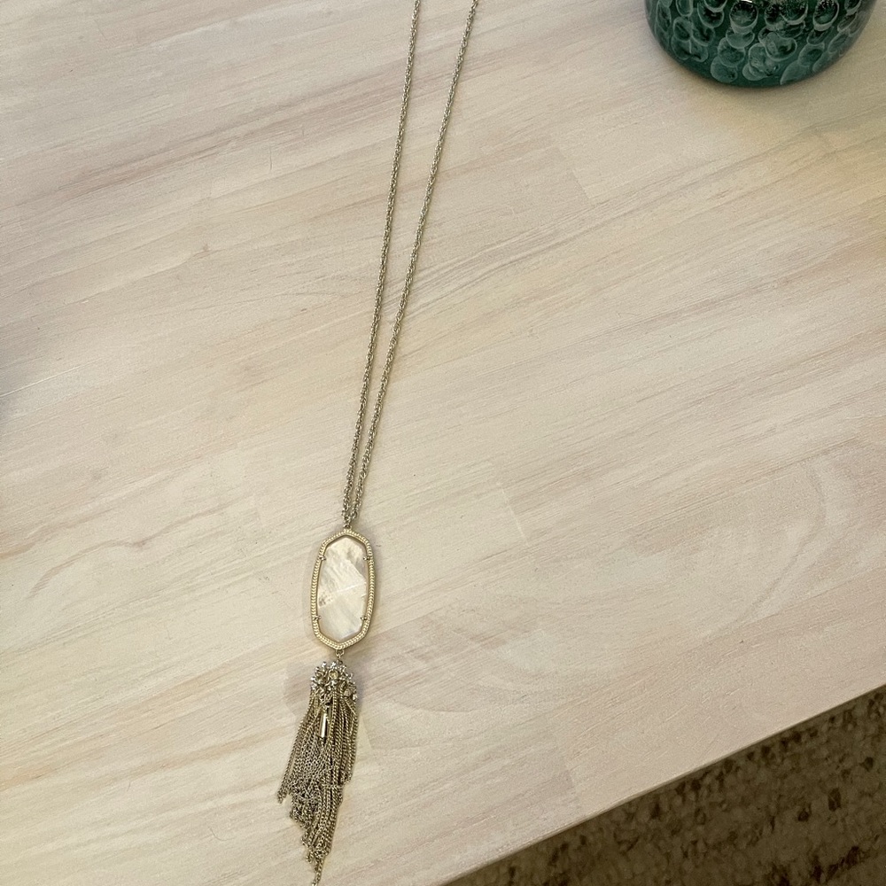 Rayne pendant necklace (color bar)